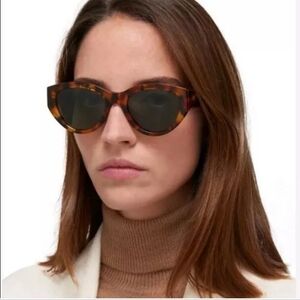 Anine Bing Marin Sunglasses Tortoise Grey Women